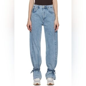 rag & bone blue Splice Jeans